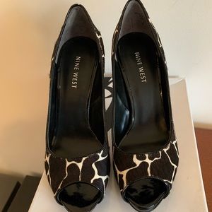 Nine West peep toe